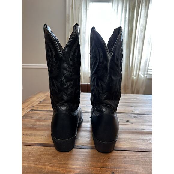Cody James Men's Cowboy Boots Black Leather Size 9EE CJ4240 R Toe Oil Resistant - Picture 7 of 10